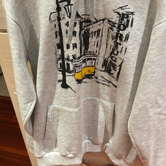 Gray Hoodie unisex - Picture 2 of 7